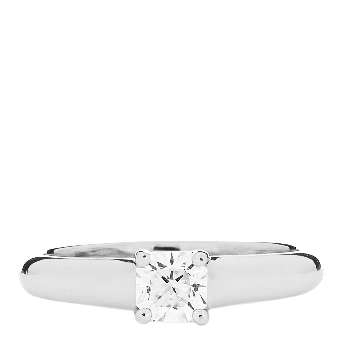 Platinum Diamond .36 Lucida Engagement Ring 49 5