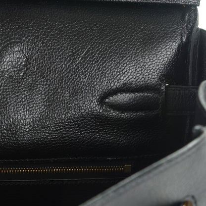 Hermes Taurillon Clemence HAC Birkin 32 Black 22 of 25
