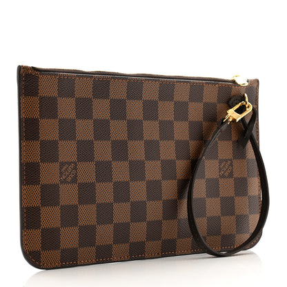 Louis Vuitton Damier Ebene Neverfull MM GM Pochette 3 of 8