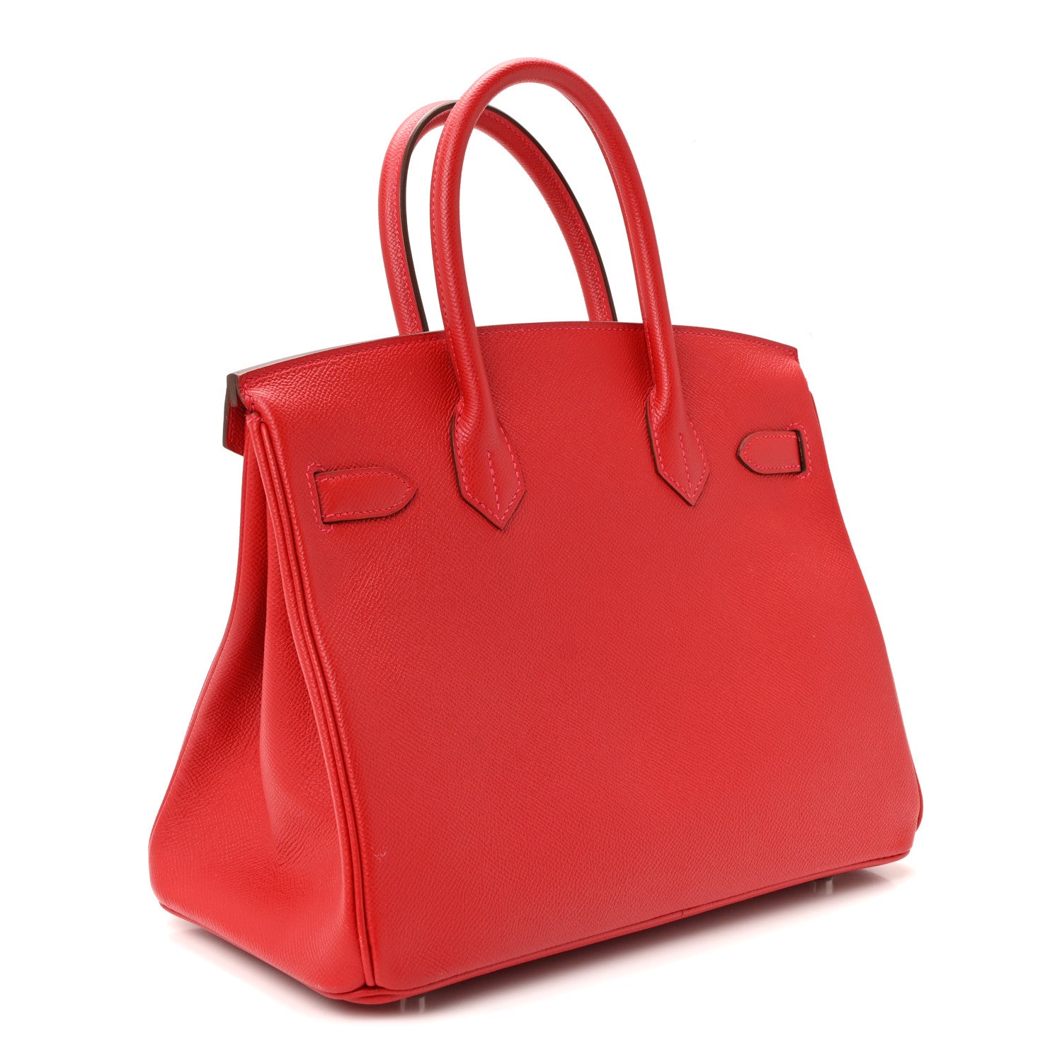 Hermes Epsom BIRKIN 30 Rouge Casaque 3 of 10