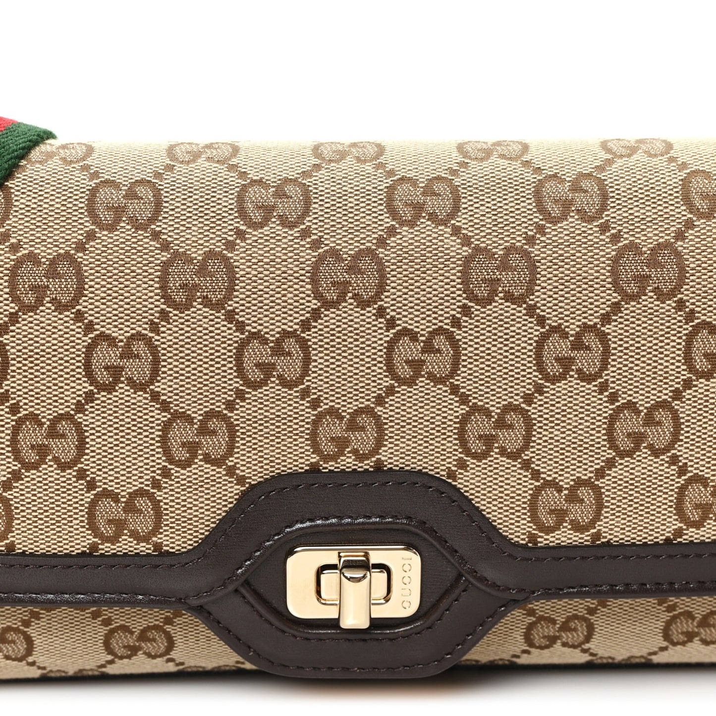 GG Monogram Small Luce Shoulder Bag Beige Ebony