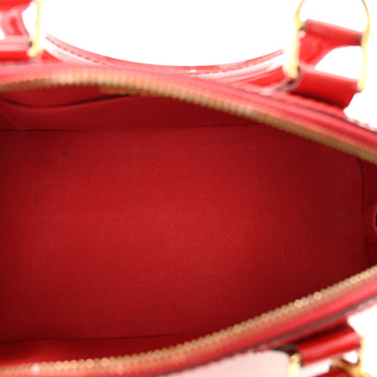 Louis Vuitton Vernis Alma BB Cherry 6 of 11
