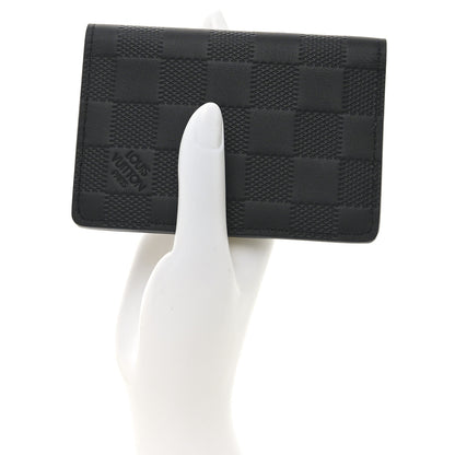 Louis Vuitton Damier Infini Pocket Organizer Black 2 of 6