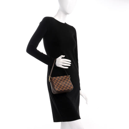 Louis Vuitton Damier Ebene Trousse Make Up Bag Pochette 2 of 7