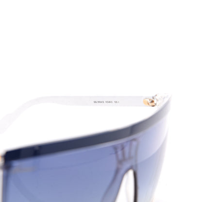 Gucci Shield Sunglasses GG 3554/S Blue White 5 of 8