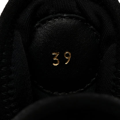 Louis Vuitton Calfskin Run Away Sneakers 39 Black 9 of 13