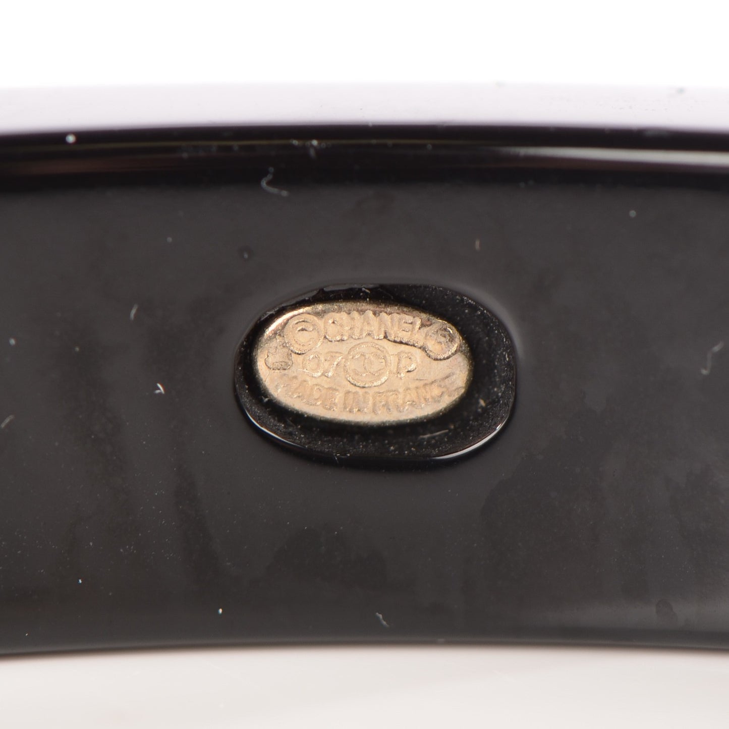 Resin Coco Bangle Black