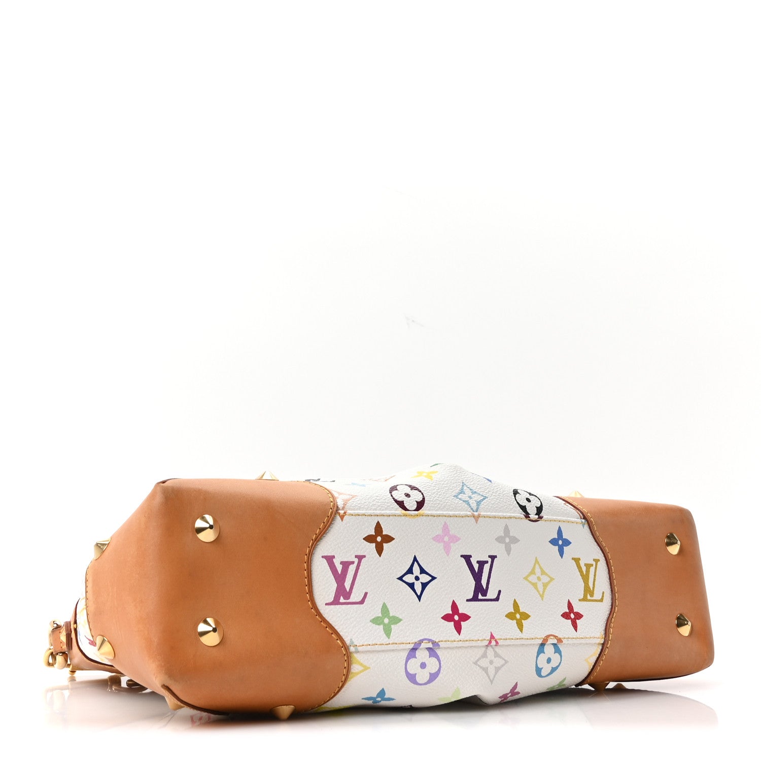 Louis Vuitton Monogram Multicolor Judy MM White 4 of 9