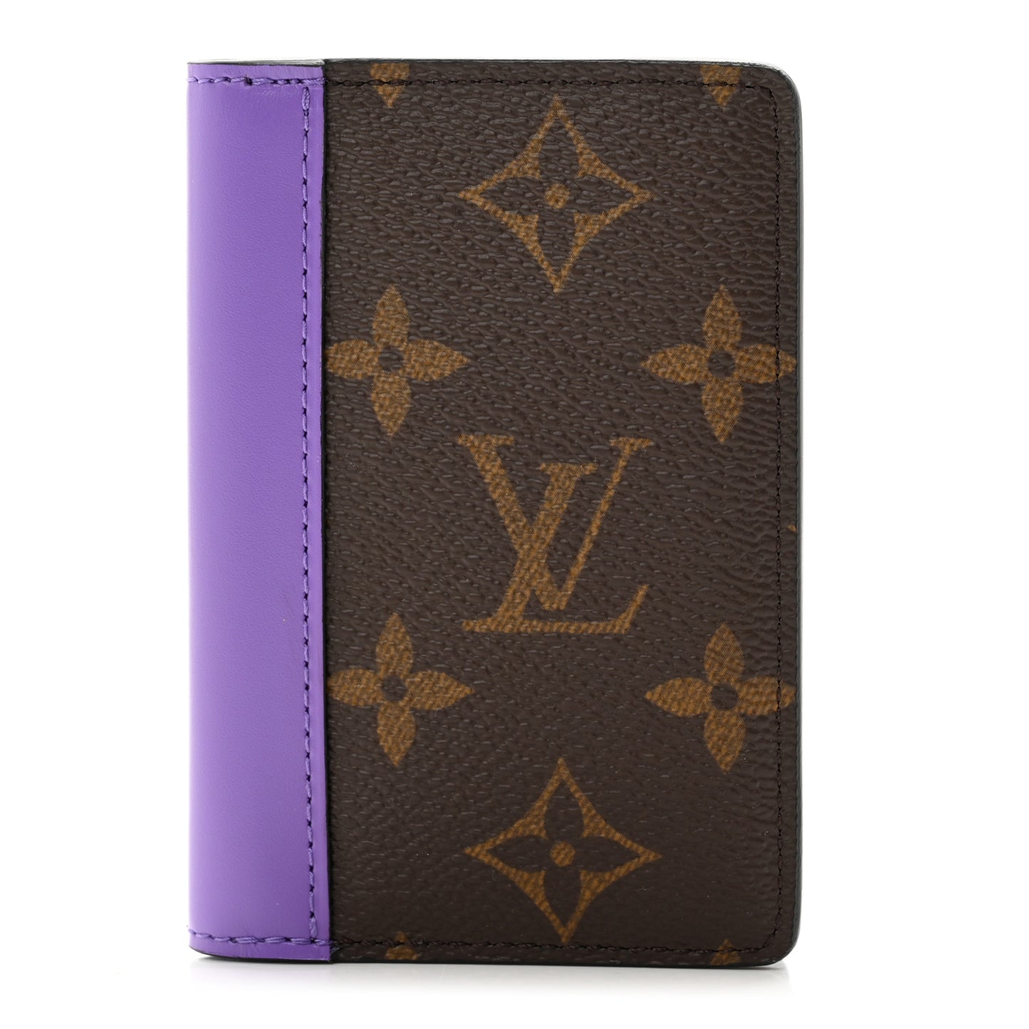 Monogram Pocket Organizer NM Purple