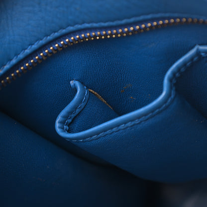 Celine Smooth Calfskin Mini Luggage Royal Blue 15 of 26