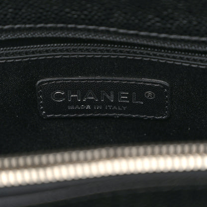 Chanel Caviar Quilted Grand Shopping Tote GST Black 6 of 12