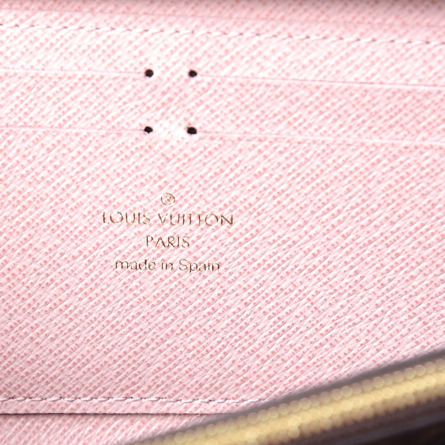 Louis Vuitton Monogram Clemence Wallet Rose Ballerine 6 of 8