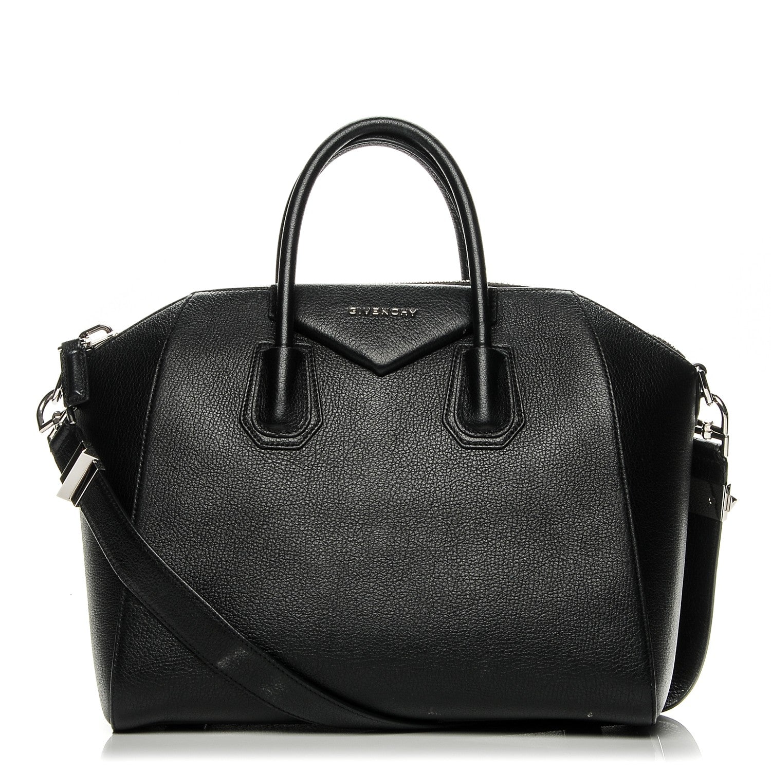Givenchy Sugar Goatskin Medium Antigona Black 1 of 9