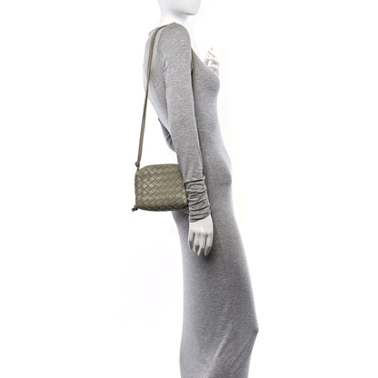 Bottega Veneta Nappa Intrecciato Mini Loop Camera Bag Travertine 2 of 9