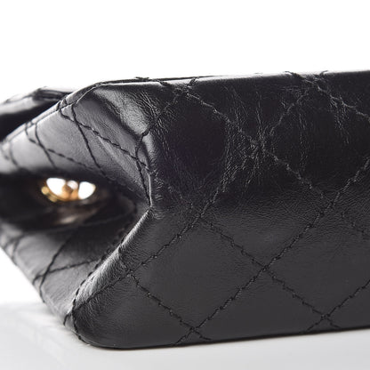 Chanel Aged Calfskin Quilted 2.55 Reissue Mini Flap Black 8 of 11