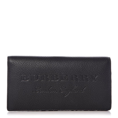 Burberry Calfskin Hastings Continental Wallet Black 1 of 6