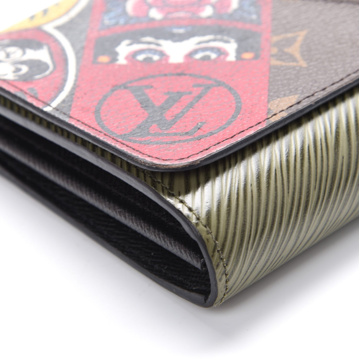 Louis Vuitton Monogram Epi Kabuki Twist Wallet 7 of 9