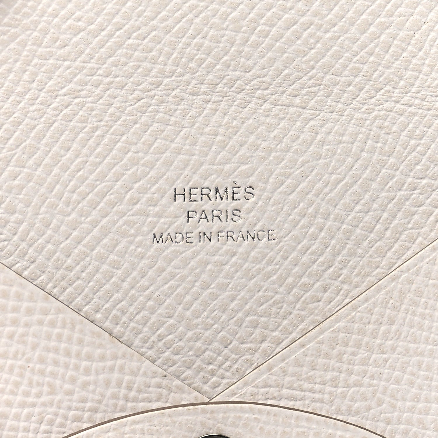 Hermes Epsom Calvi Card Case Mushroom 6 of 9