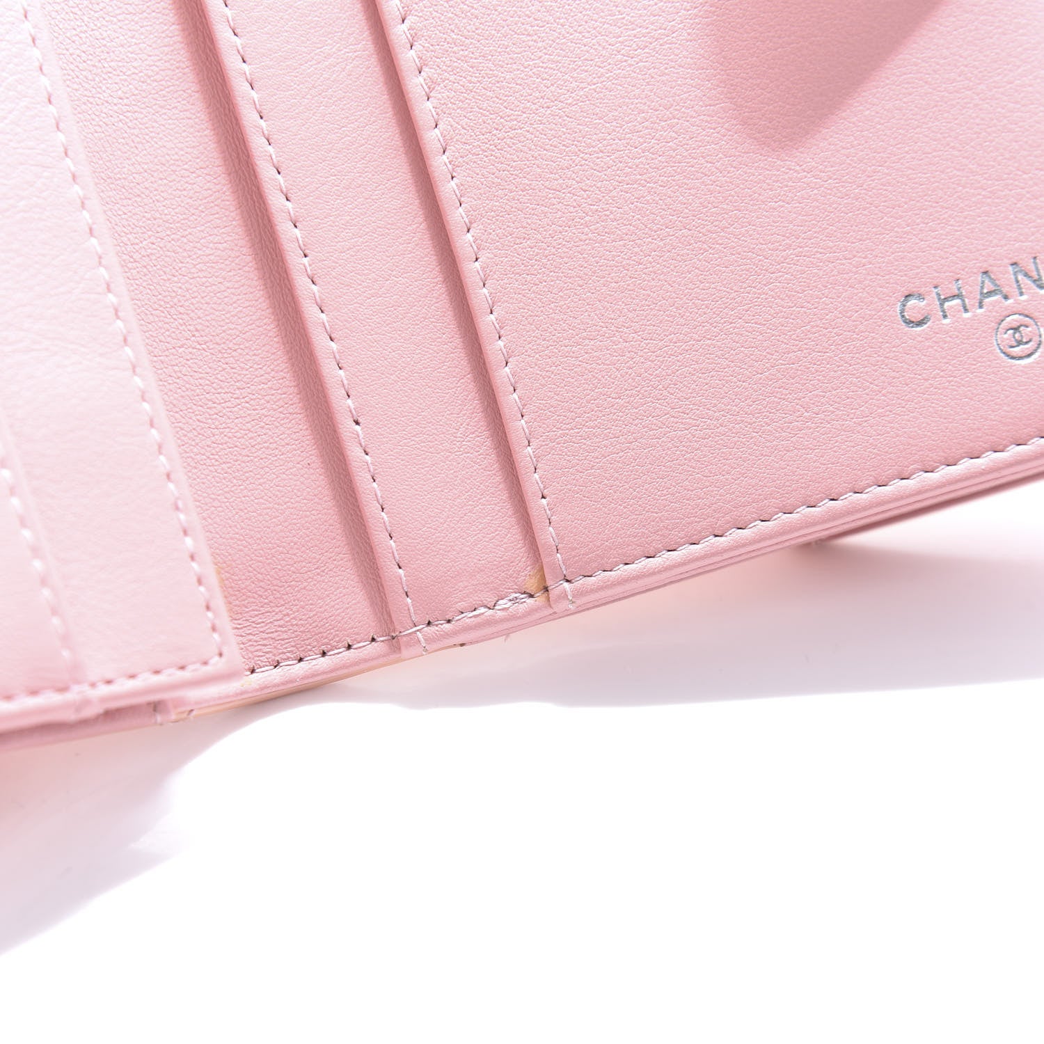 Chanel Patent Calfskin Quilted Flap Wallet Pink 12 of 12