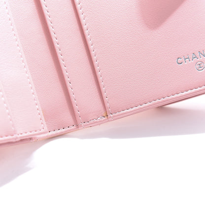 Chanel Patent Calfskin Quilted Flap Wallet Pink 12 of 12