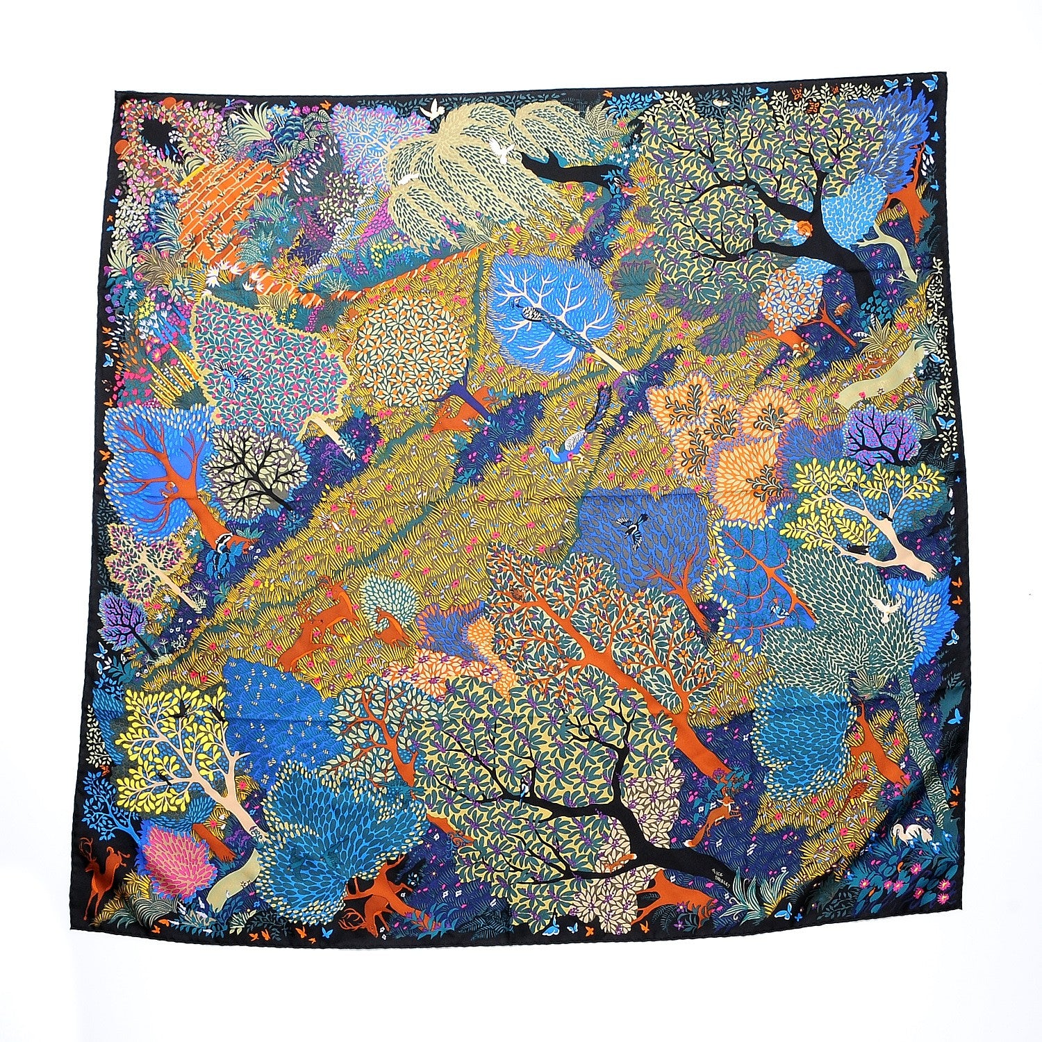 Hermes Silk Dans Un Jardin Anglais Scarf 90 1 of 6