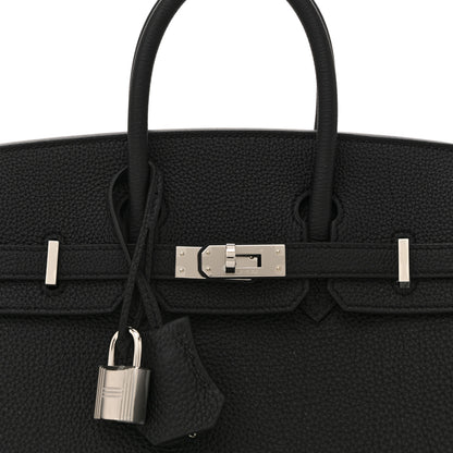 Hermes Togo Birkin 25 Black 12 of 20
