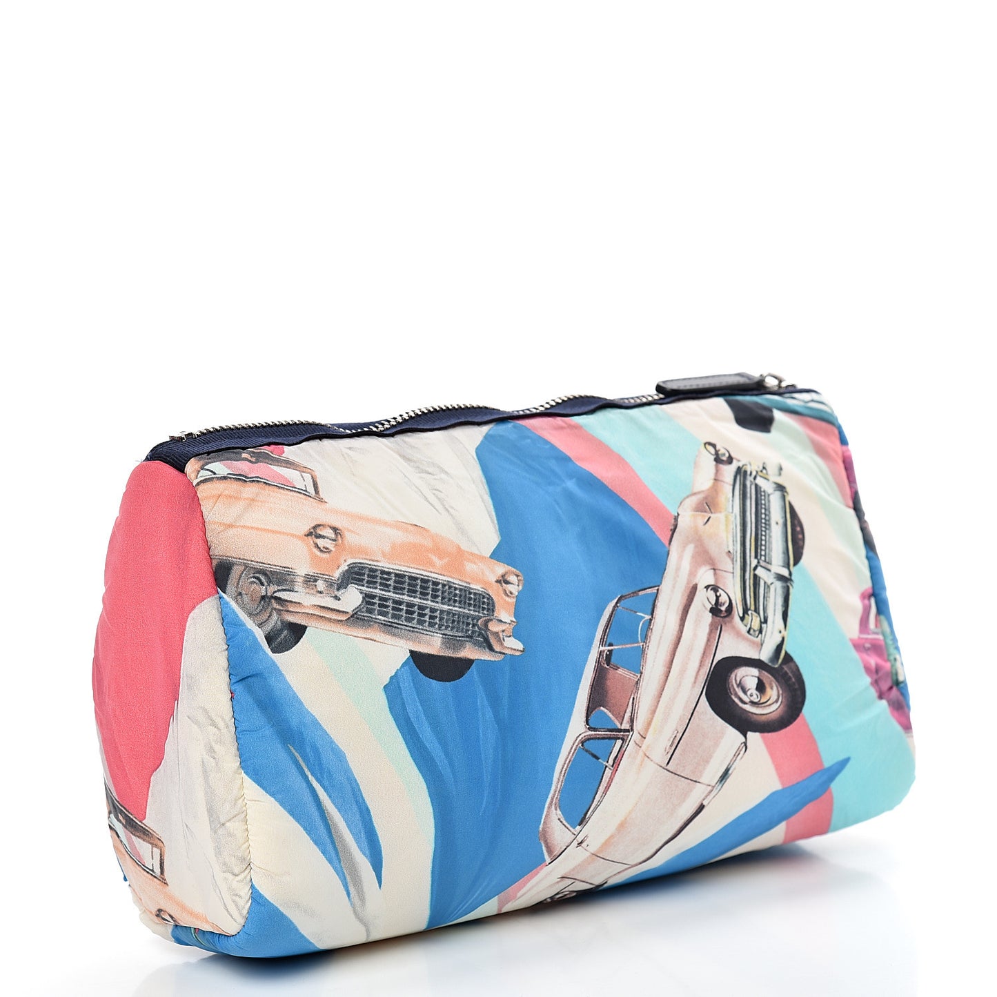 Nylon Printed Car Cosmetic Pouch