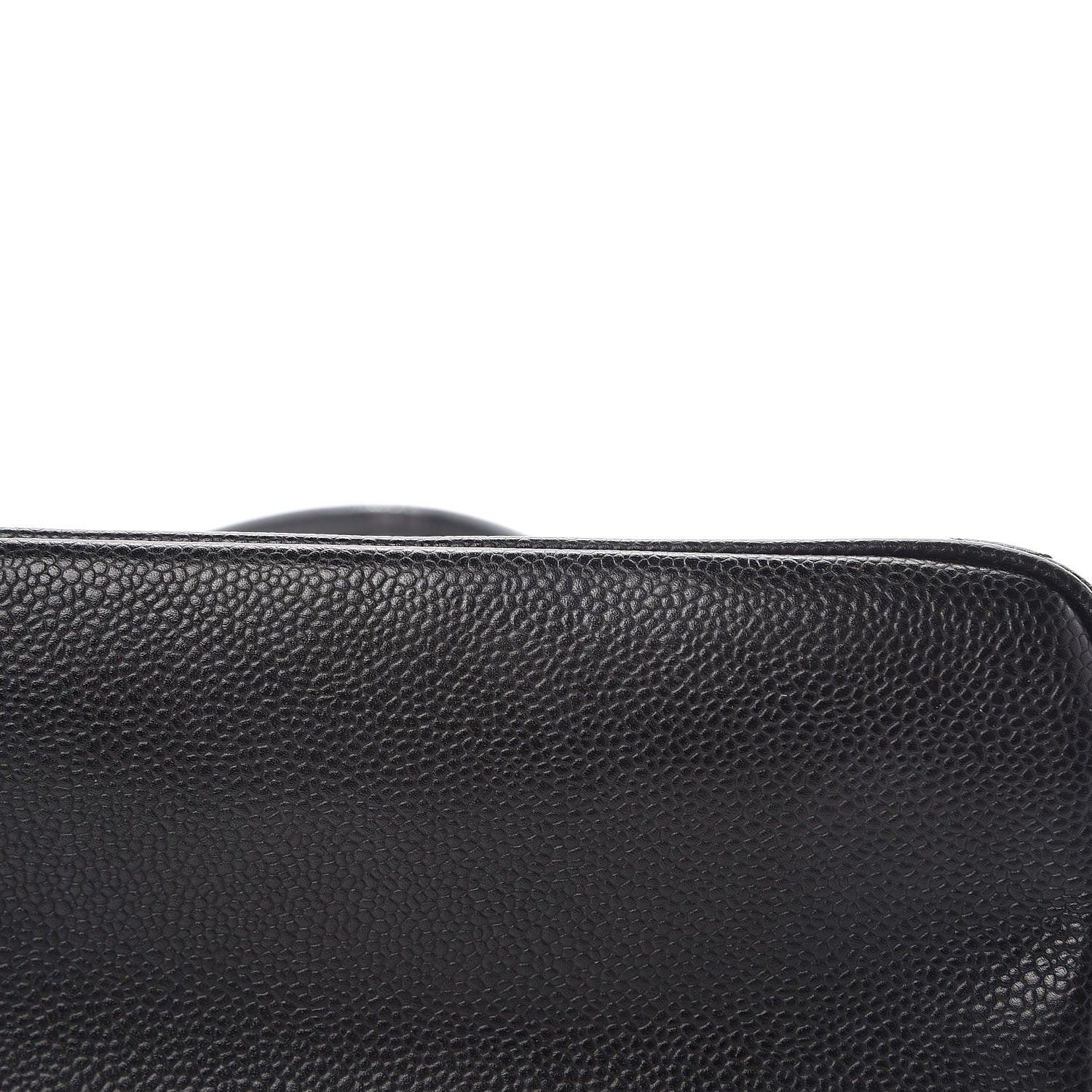 Chanel Caviar Quilted Medallion Tote Black 9 of 9