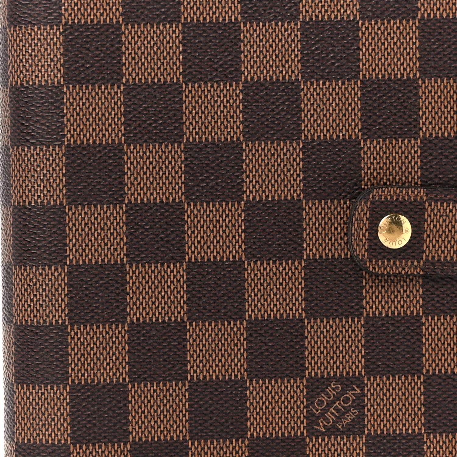 Louis Vuitton Damier Ebene Medium Ring Agenda Cover 7 of 12