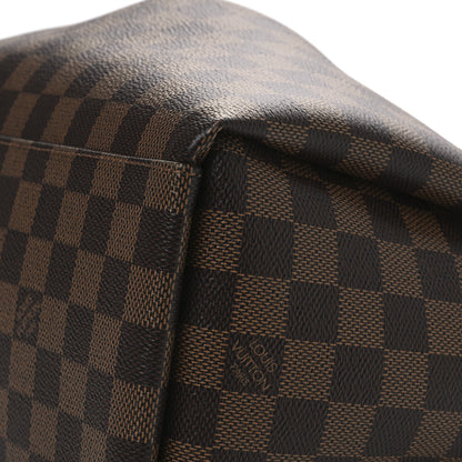 Louis Vuitton Damier Ebene Odeon Tote MM Black 9 of 9