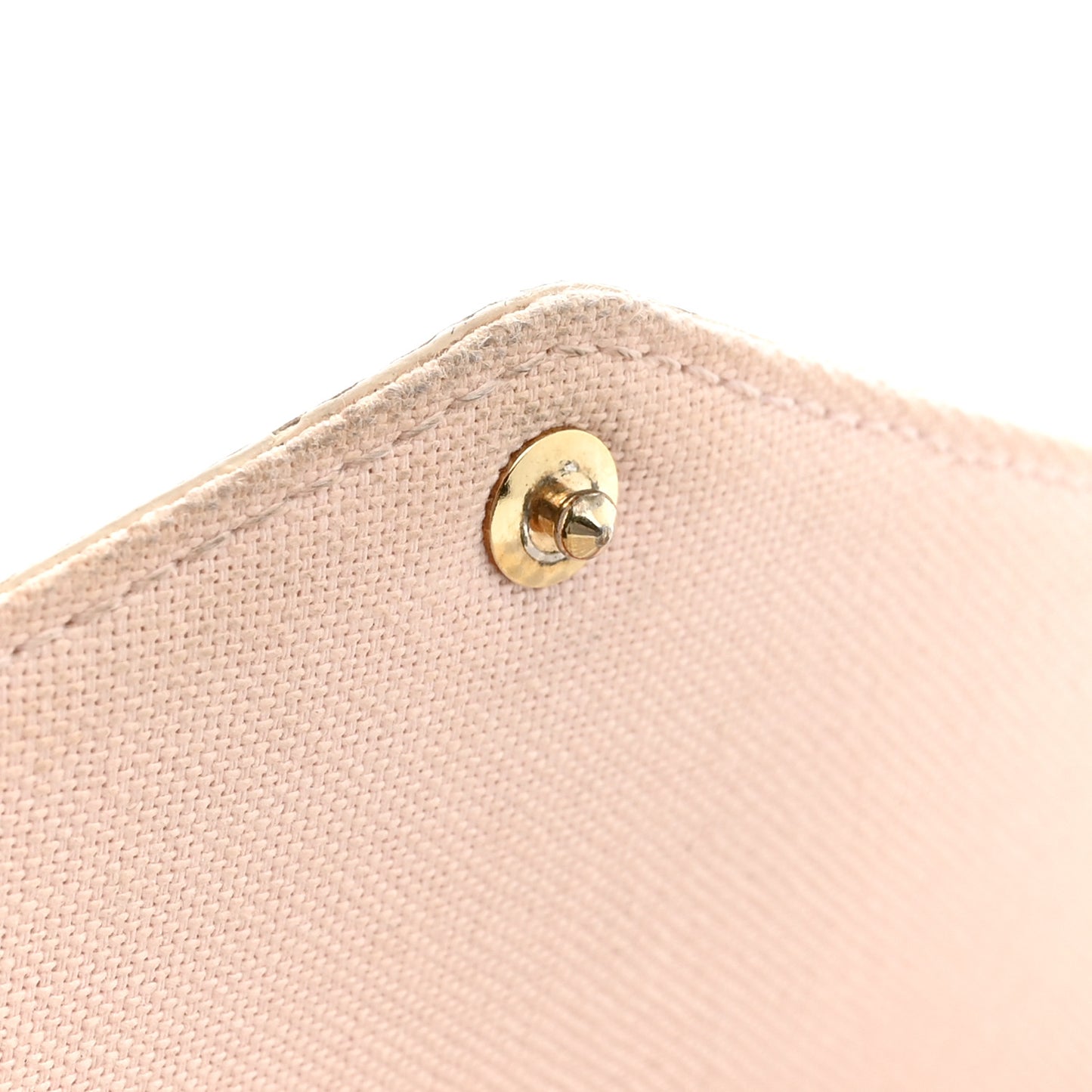 Damier Azur Pochette Felicie Chain Wallet Rose Ballerine