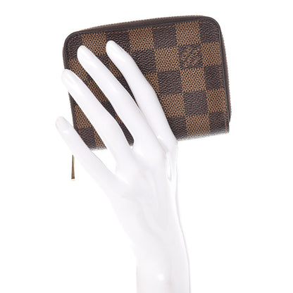 Louis Vuitton Damier Ebene Zippy Coin Purse 2 of 9