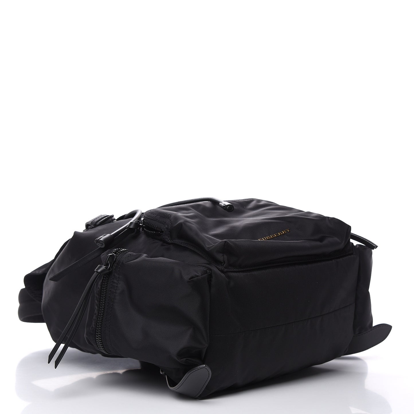 Technical Nylon Large Rucksack Backpack Black