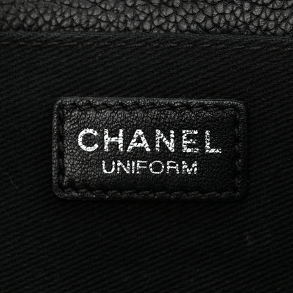 Chanel Grained Calfskin Quilted 2.55 Reissue Flap Belt Bag Clutch Black 6 of 11