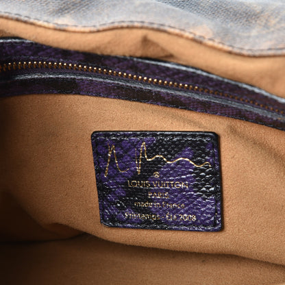 Louis Vuitton Monogram Karung Heartbreak Jokes Tote Violet 6 of 14
