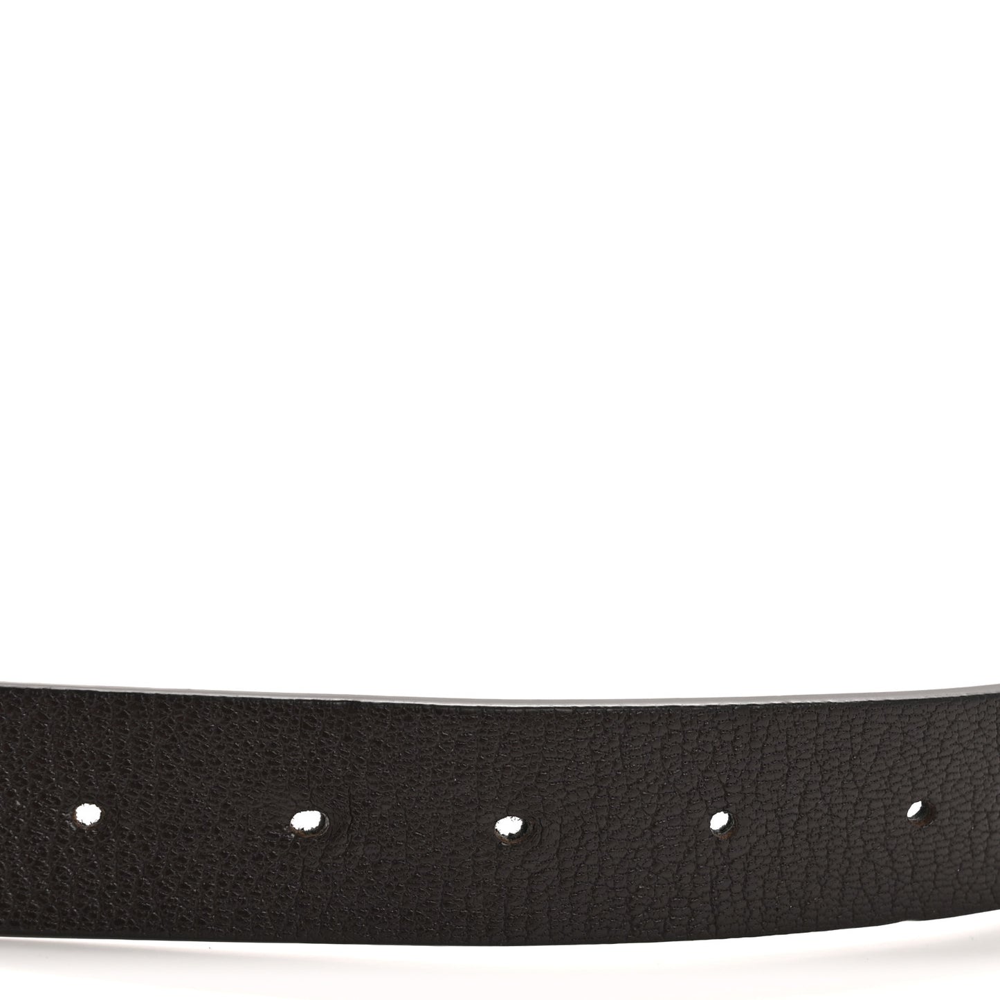 Nappa Square Reversible Belt 100 40 Brown Black