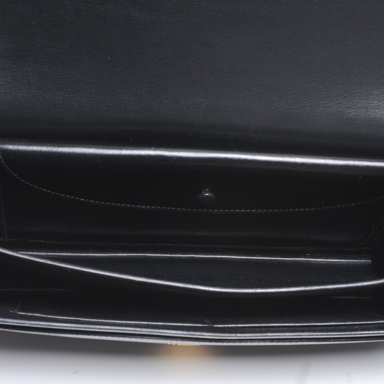 Hermes Box Leather Cadena Flap Black 7 of 8