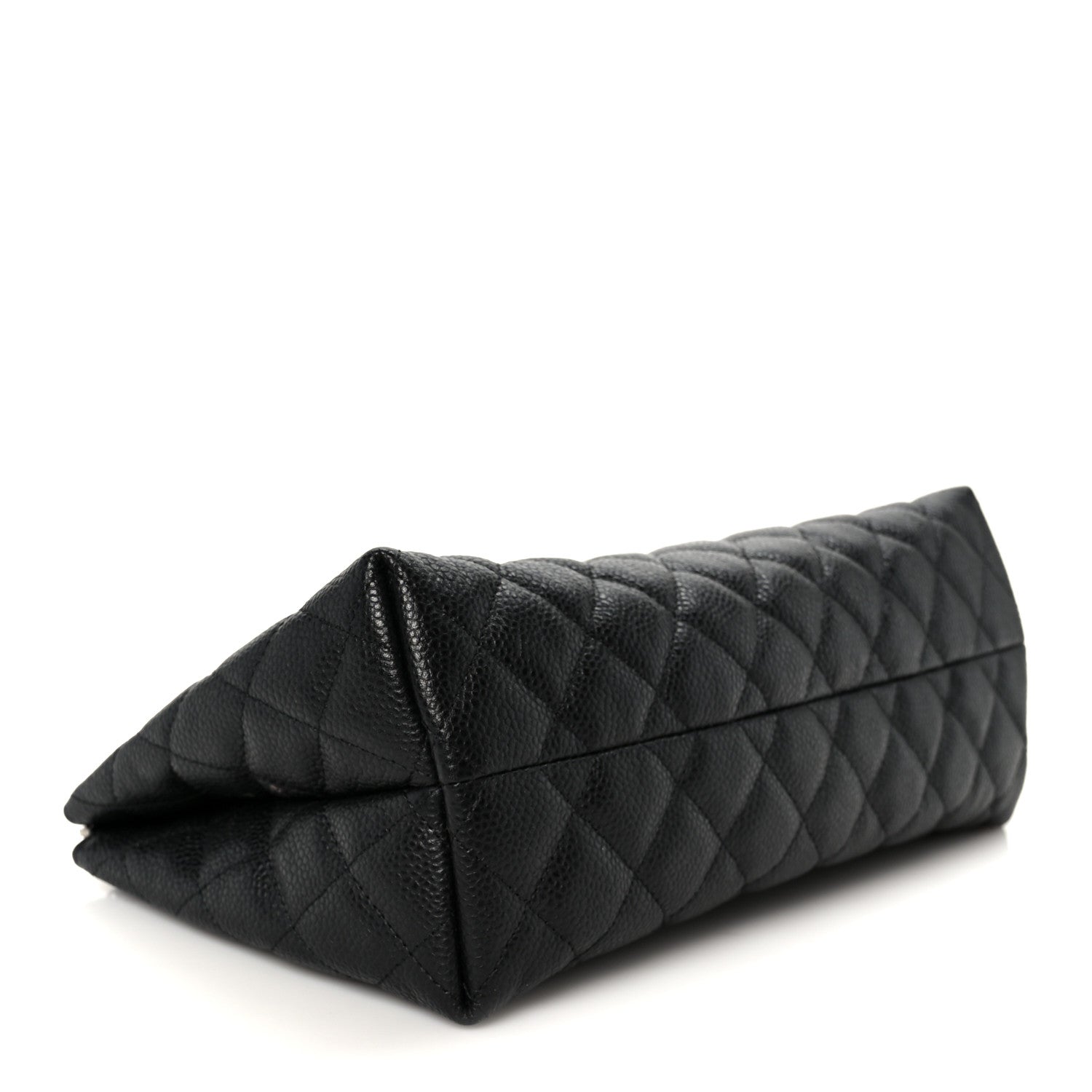Chanel Caviar Quilted Cosmetic Case Black 4 of 10
