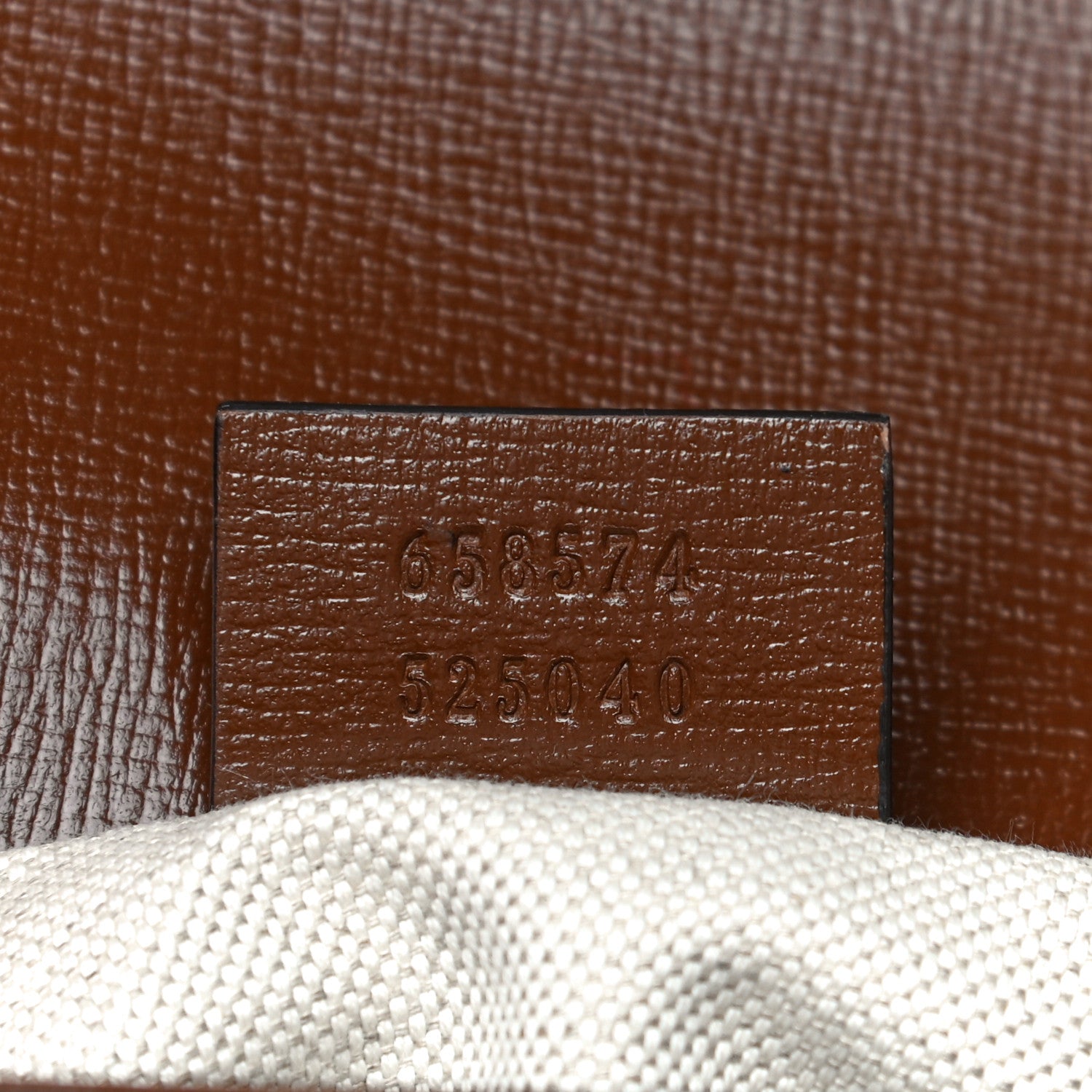 Gucci GG Supreme Monogram Web Mini Horsebit 1955 Shoulder Bag Beige Brown Sugar 8 of 12