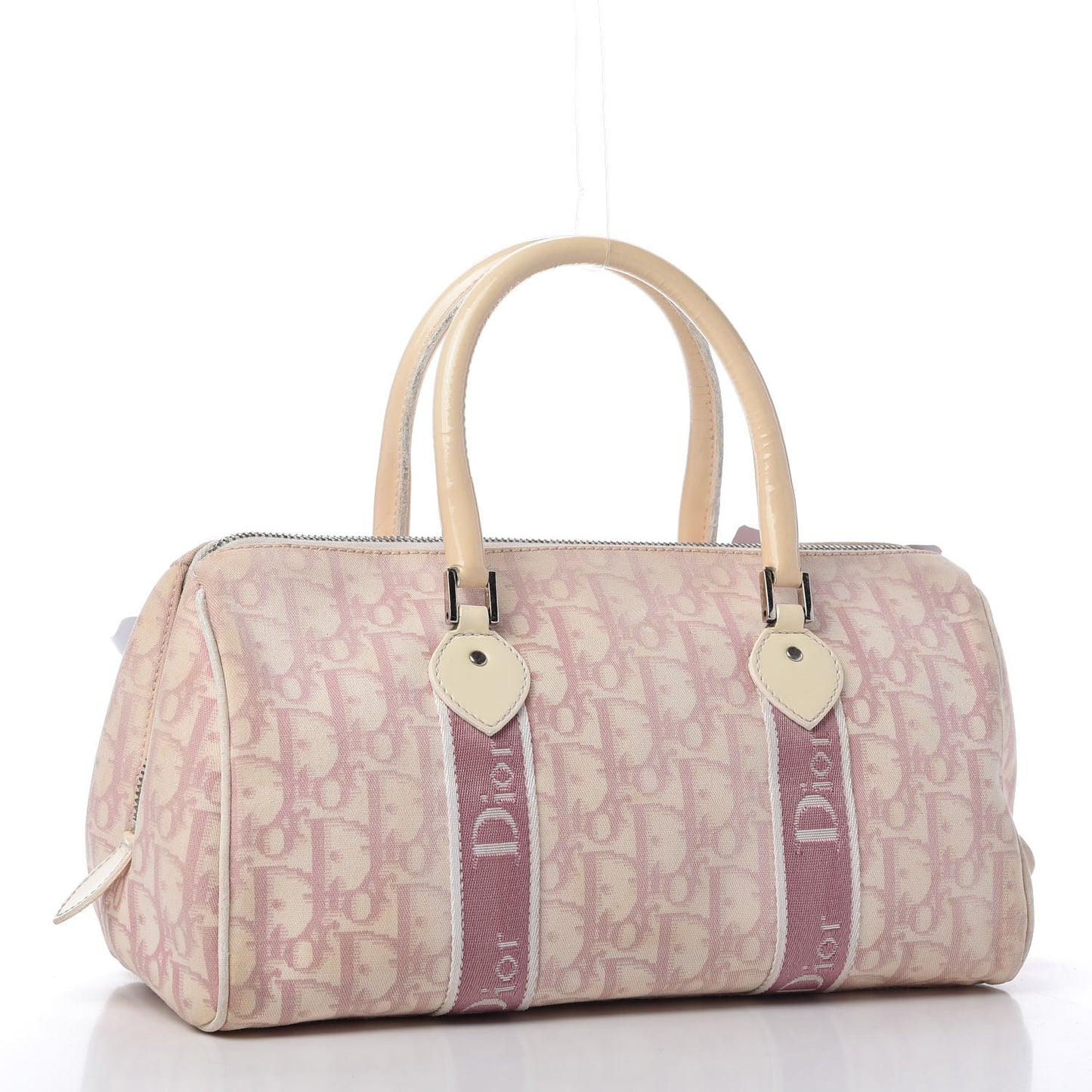 Monogram Girly Boston Pink