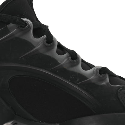 Christian Dior Neoprene Rubber Womens D-Connect Sneakers 37.5 Black 13 of 15