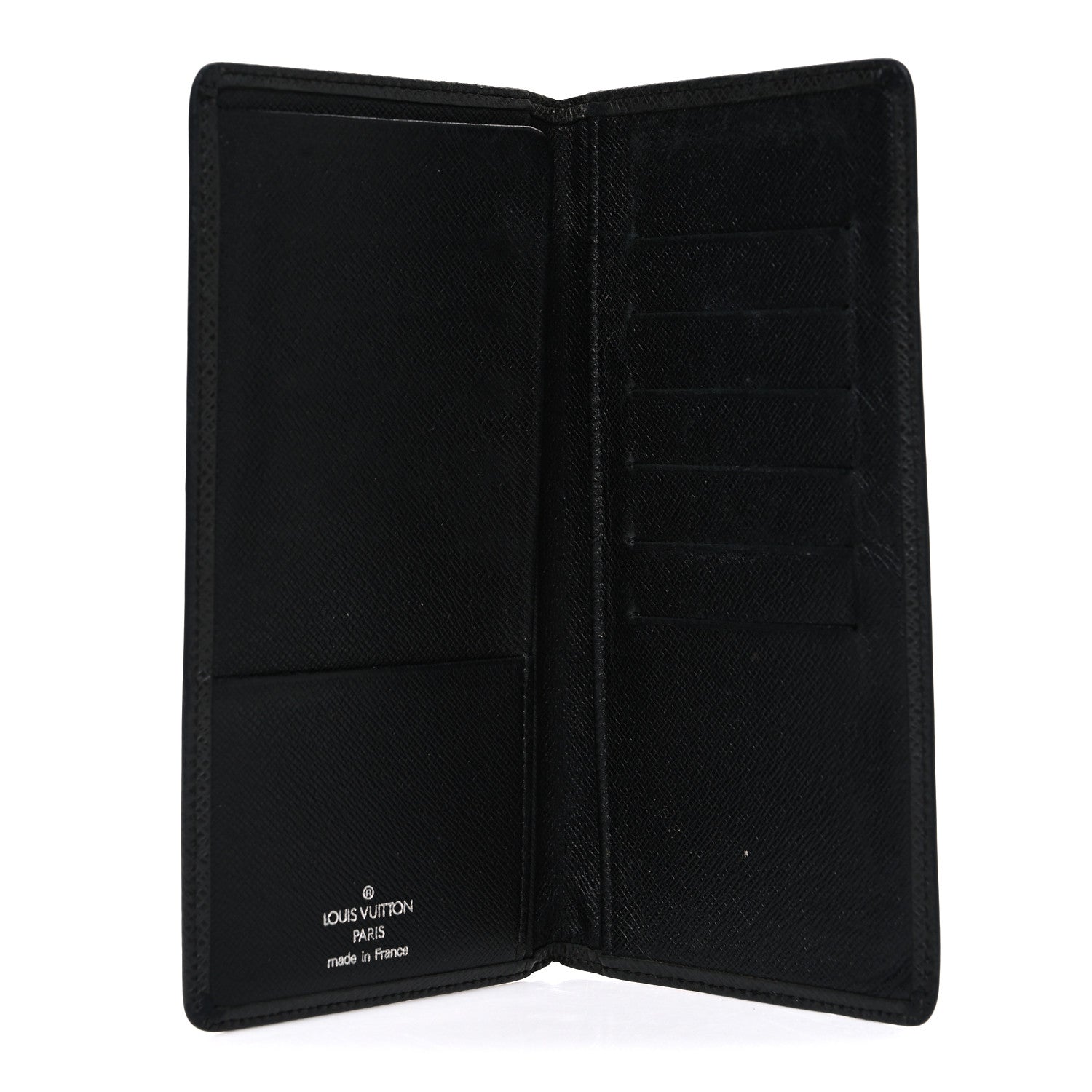Louis Vuitton Epi Brazza Wallet Black 5 of 7