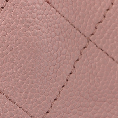 Chanel Caviar Stitched Medium CC Pocket Hobo Pink 13 of 16