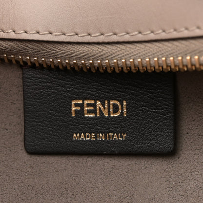 Fendi Chenille Vitello King Plexiglass FF O'Lock Swing Tortora Nuvola 6 of 10