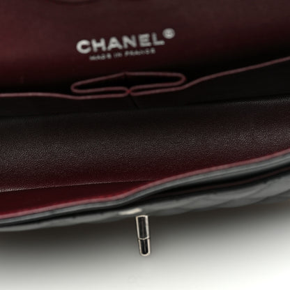 Chanel Lambskin Quilted Medium Double Flap Black 5 of 11