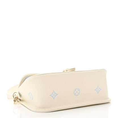 Louis Vuitton Empreinte Monogram Sweet Escape Diane Milky White Blue 4 of 10