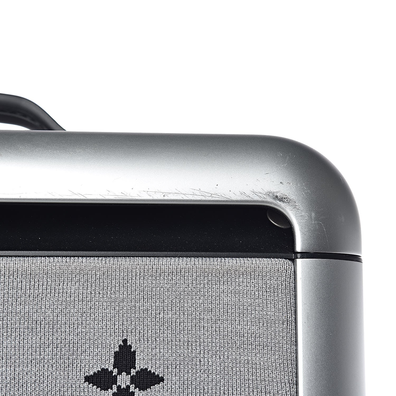 Louis Vuitton Knit Monogram Horizon Soft 55 Suitcase Grey 10 of 18