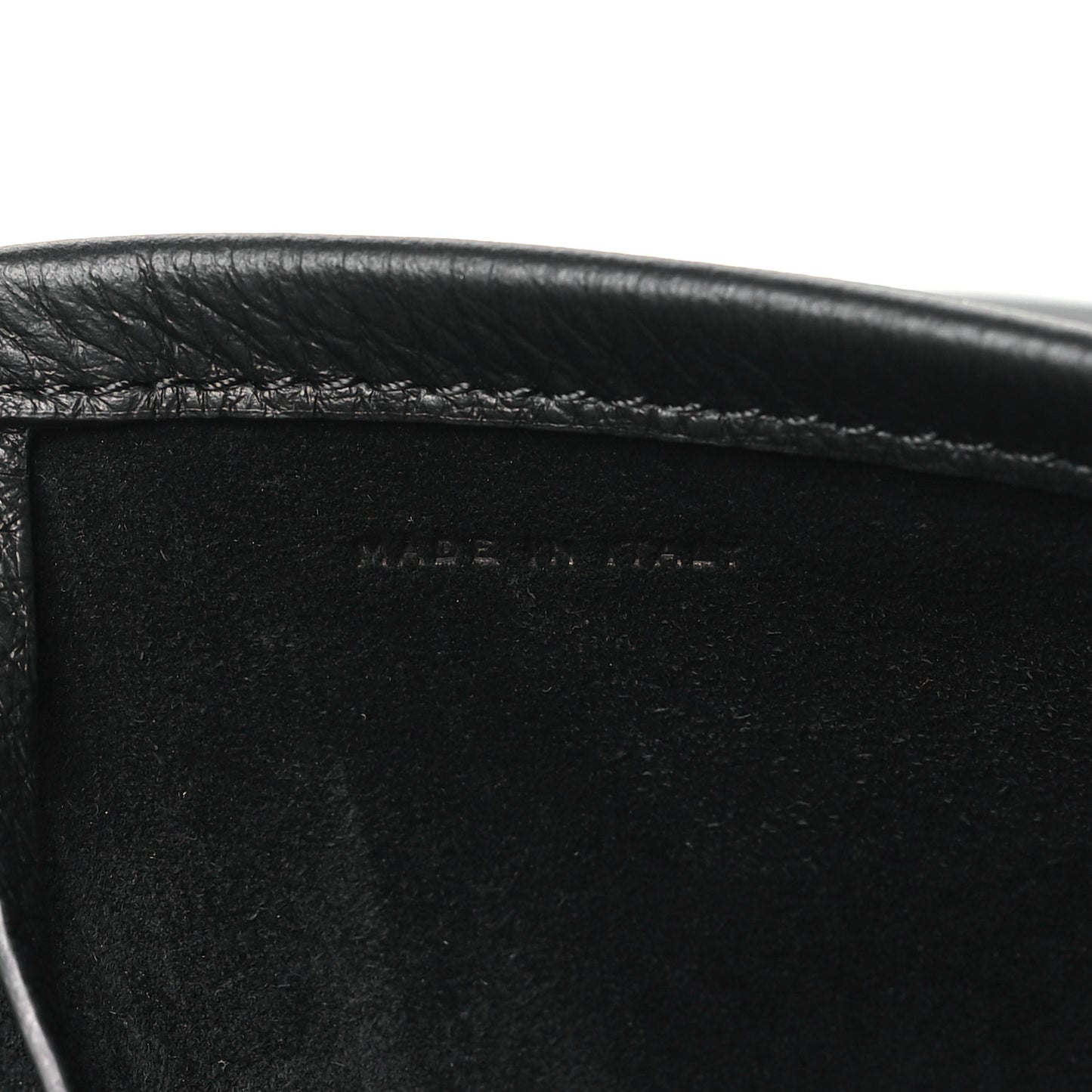 Grained Calfskin Large N/S Park Tote Black