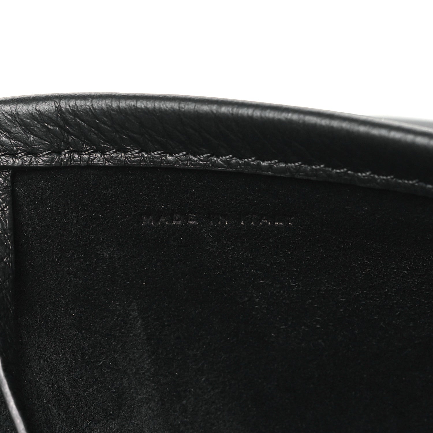 The Row Grained Calfskin Large N/S Park Tote Black 7 of 10