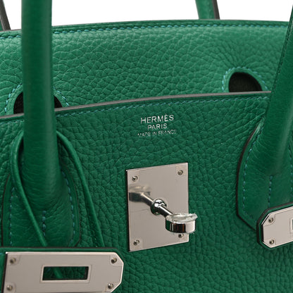 Hermes Togo Verso Birkin 30 Vert Vertigo Vert Fonce 6 of 10